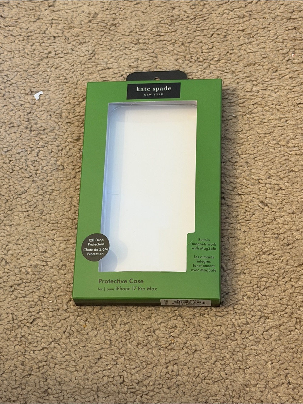 New Kate Spade Protective Case box for iPhone 17 Pro Max
